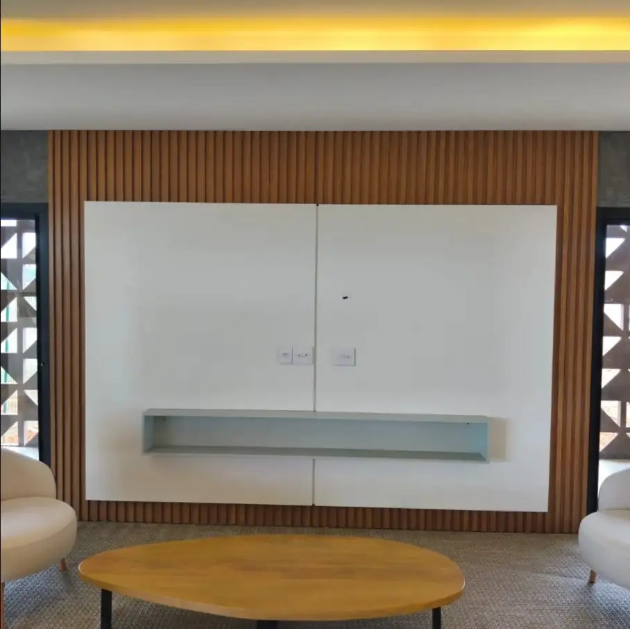 Sala planejada pequena